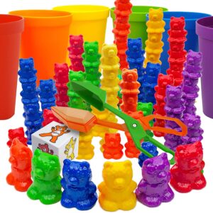 Rainbow Stacking Bears
